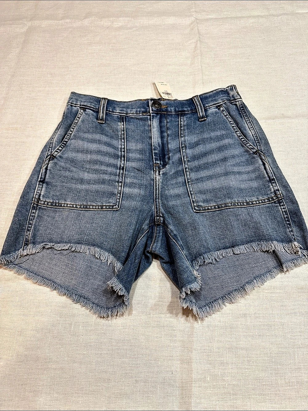 aerie Daydream Denim Short Jean Shorts Blue Size S